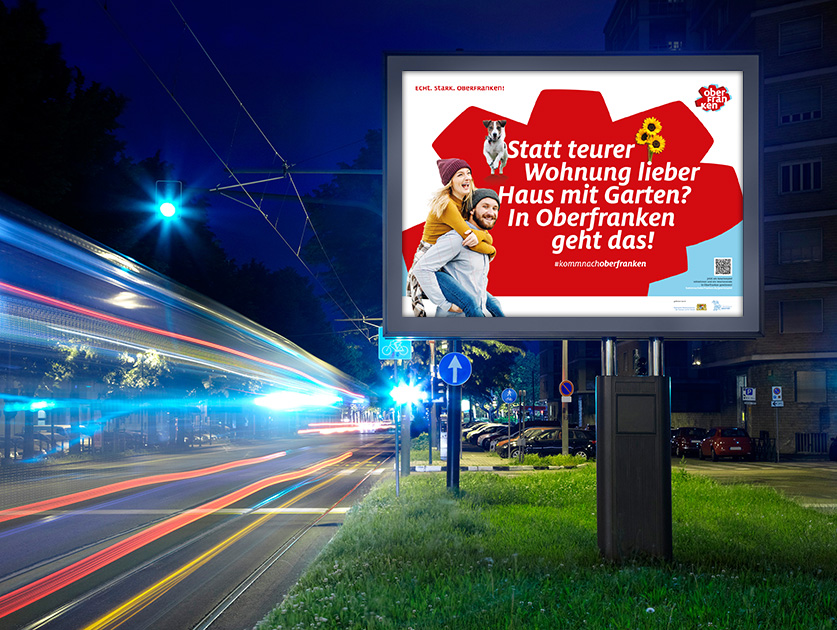 Oberfranken Offensiv Kampagne ML Plakat